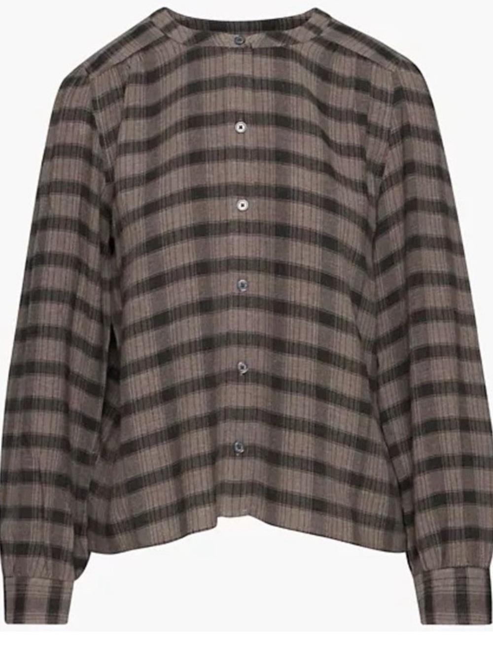 Aritzia Little moon calla button up shirt